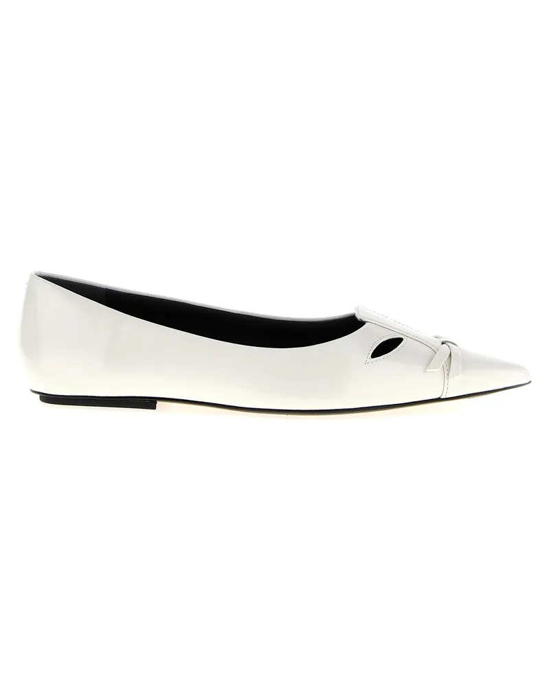 Marc Jacobs The Kat' Ballet Flats White