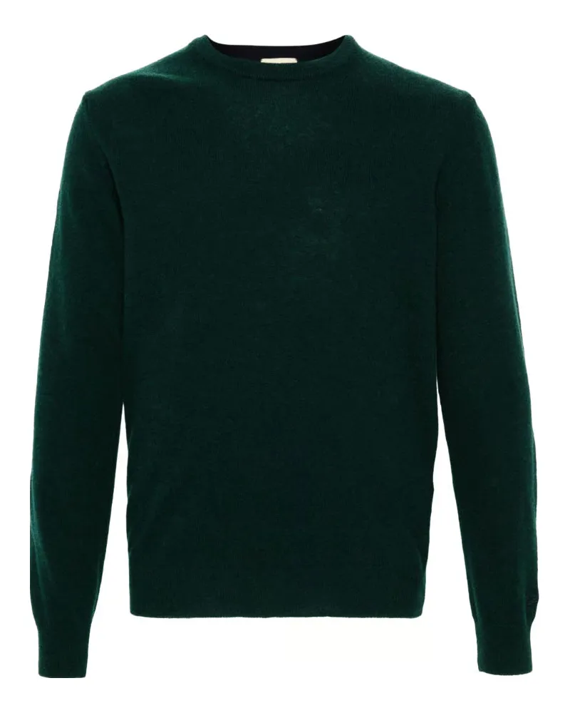 Woolrich Lammwoll-Rundhalsausschnitt Military