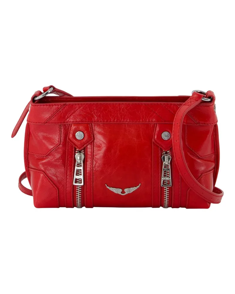 Zadig & Voltaire Sunny Mood Crossbody  Leder Rot Rot