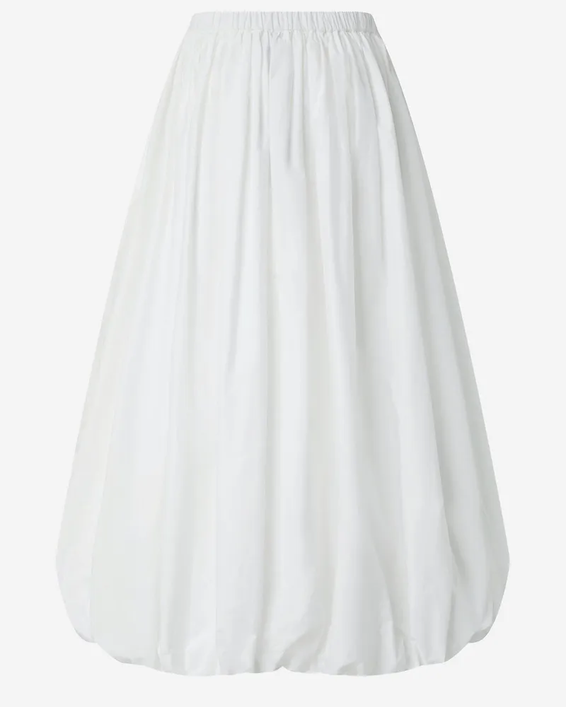 Pinko Baumwollballonrock White