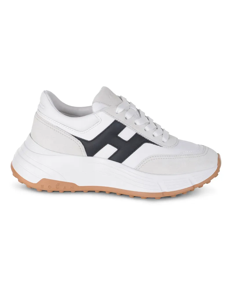 Hogan Hi fi" Sneaker aus Leder White