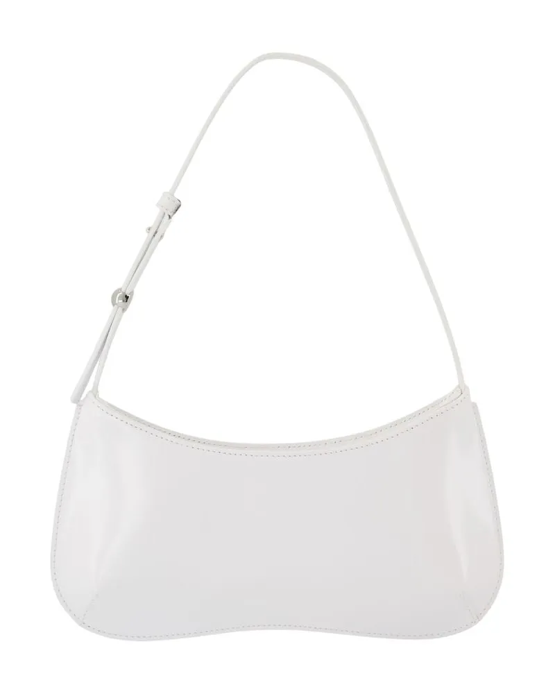 Jacquemus Le Bisou  Leder weiß Weiß
