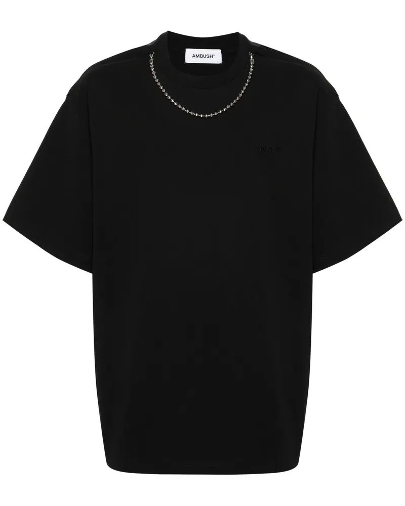 AMBUSH Hinterhalt Ballchain T -Shirt Blue