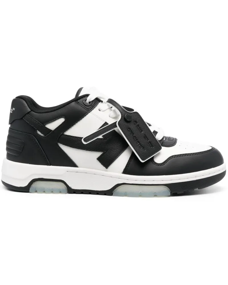 OFF-WHITE Off-White-Out-Of-Office-Ledersneaker Black