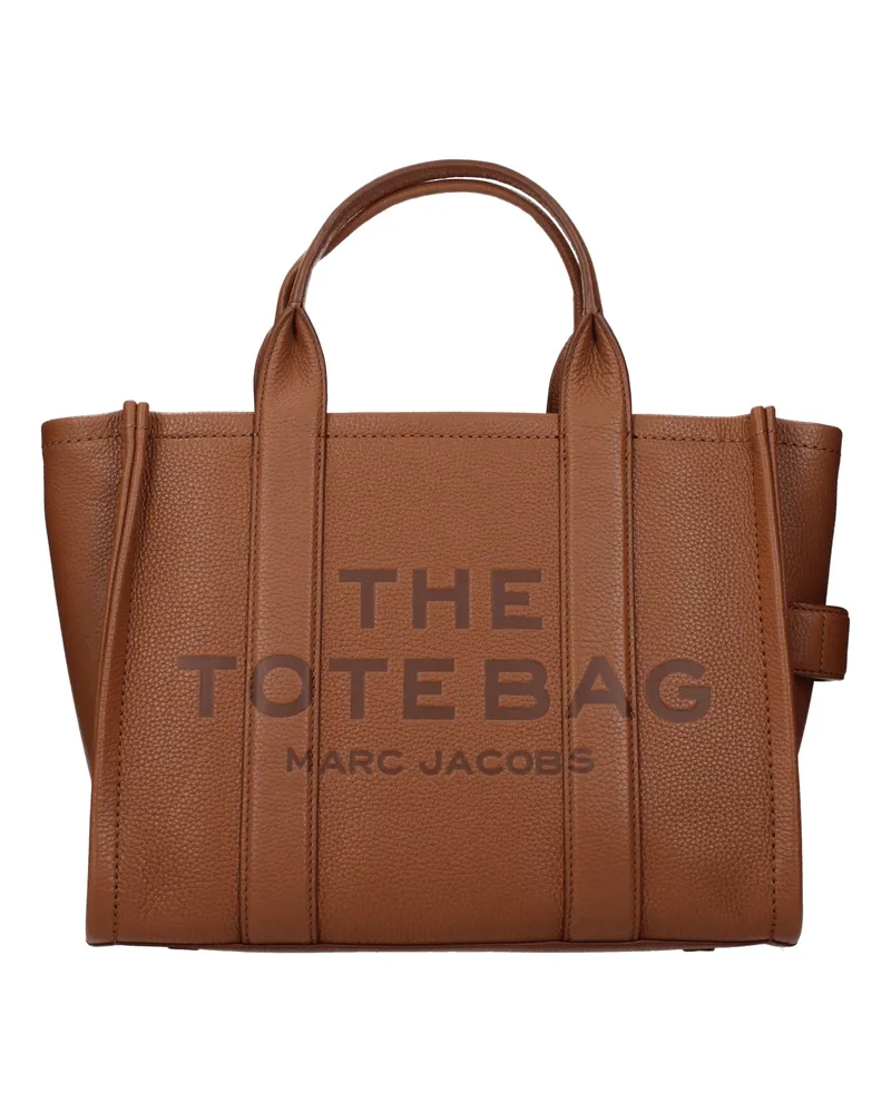 Marc Jacobs Handtaschen The Tote Bag Damen Leder Braun/Arganöl -