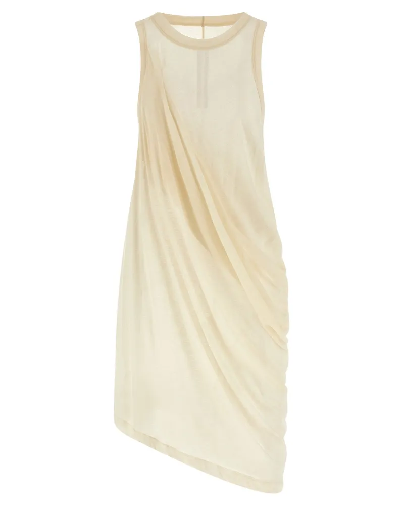 Rick Owens Anthem -Panzer' Top Beige