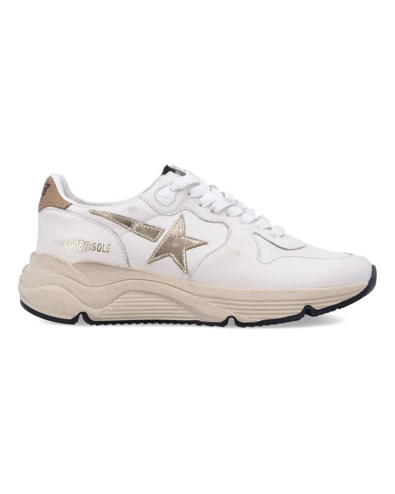 Golden Goose Golden Gänse -Turnschuhe White