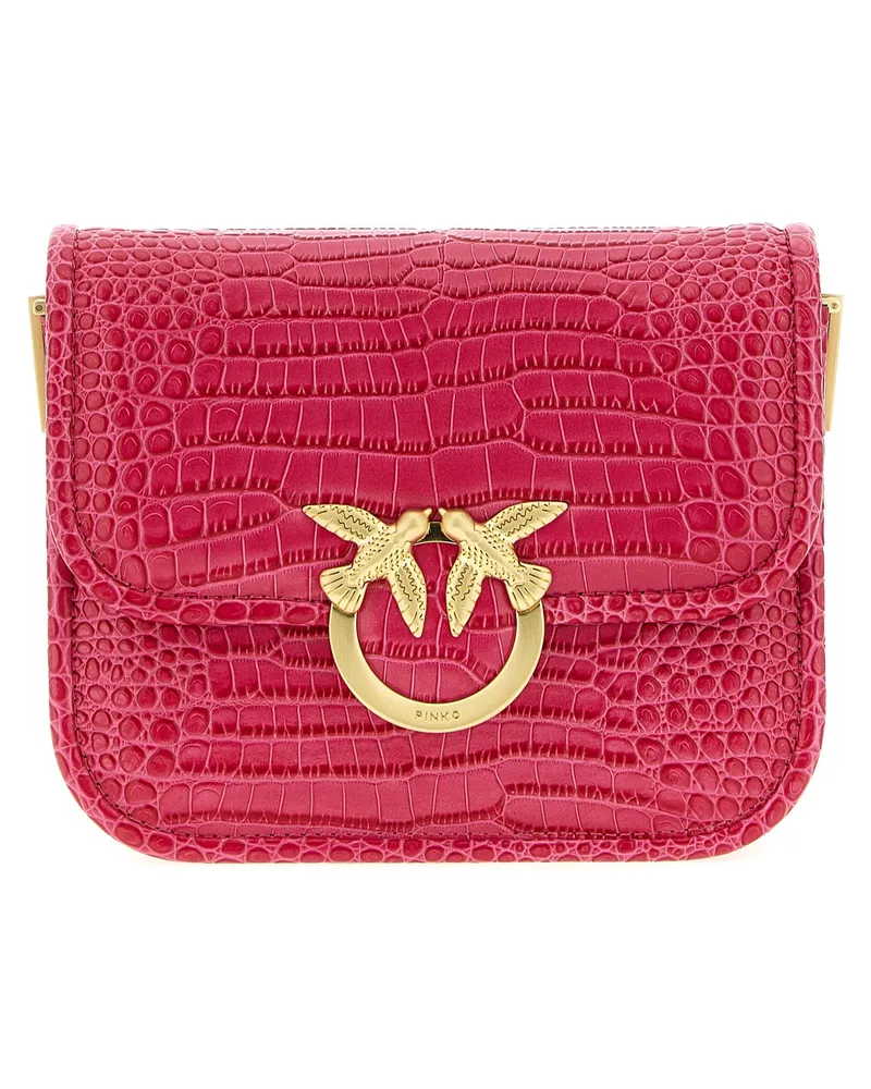 Pinko Love Bag Box' Mini -Umhängetasche Fuchsia