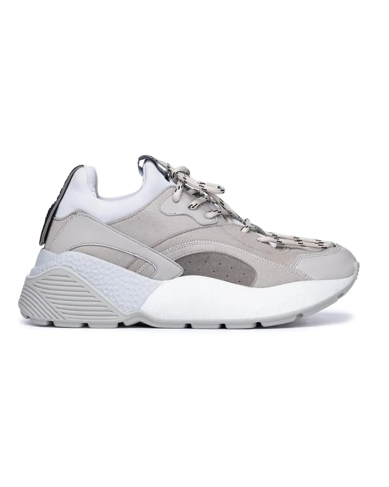 Stella McCartney Eclypse Alter Faux Wildleder -Turnschuhe Gray
