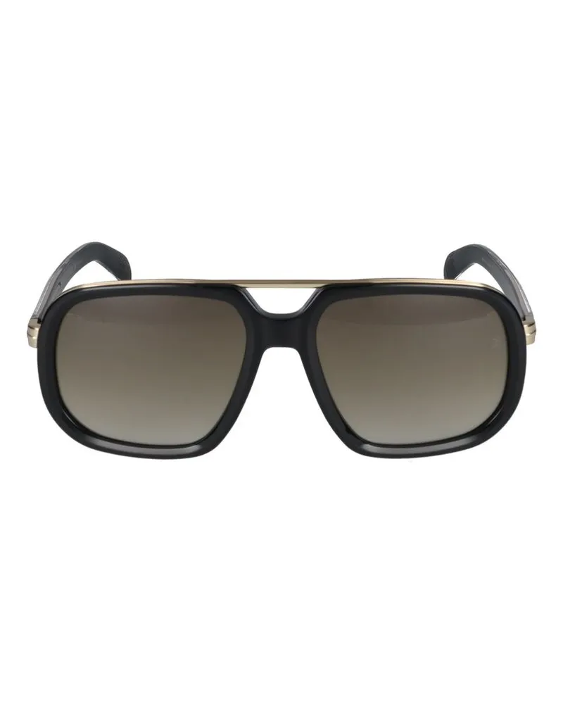 David Beckham Sonnenbrille  DB 7101/S 2 M2 Schwarzes Gold /18 /145 2m2