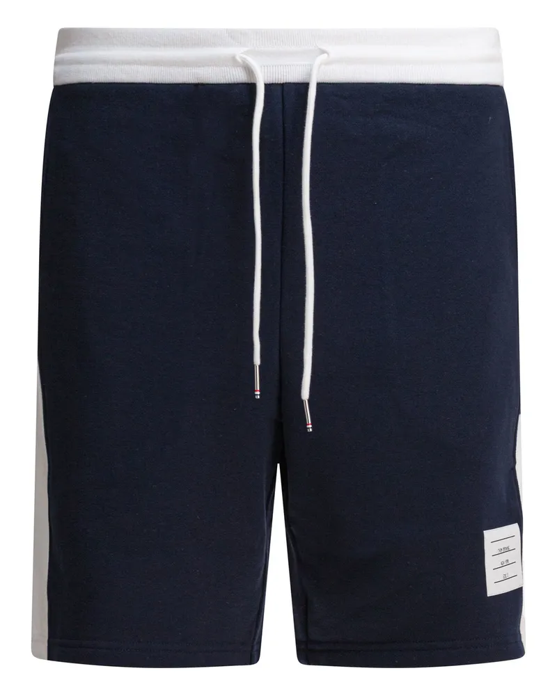 Thom Browne Loopback Bar“ Short Blue