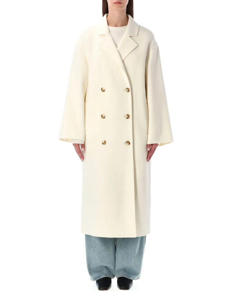 LOULOU Coats weiß White