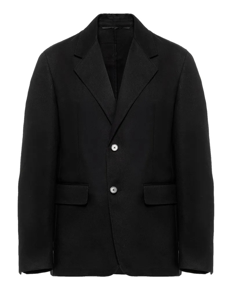 Prada Baumwolljacke Schwarz