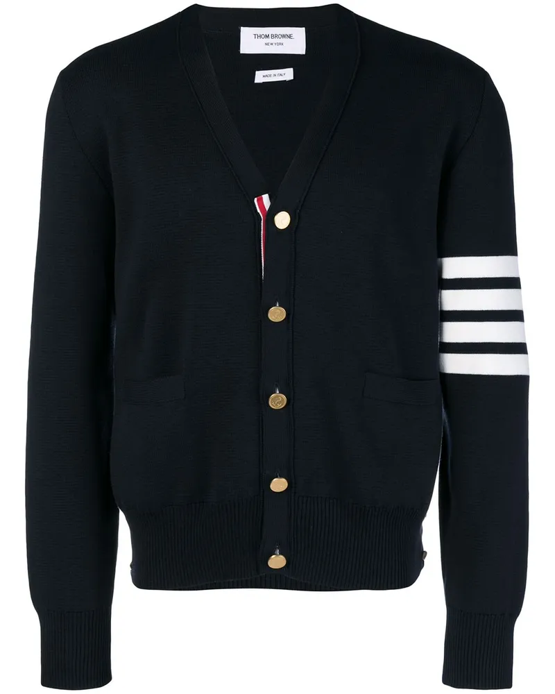 Thom Browne Baumwoll-Cardigan Blue