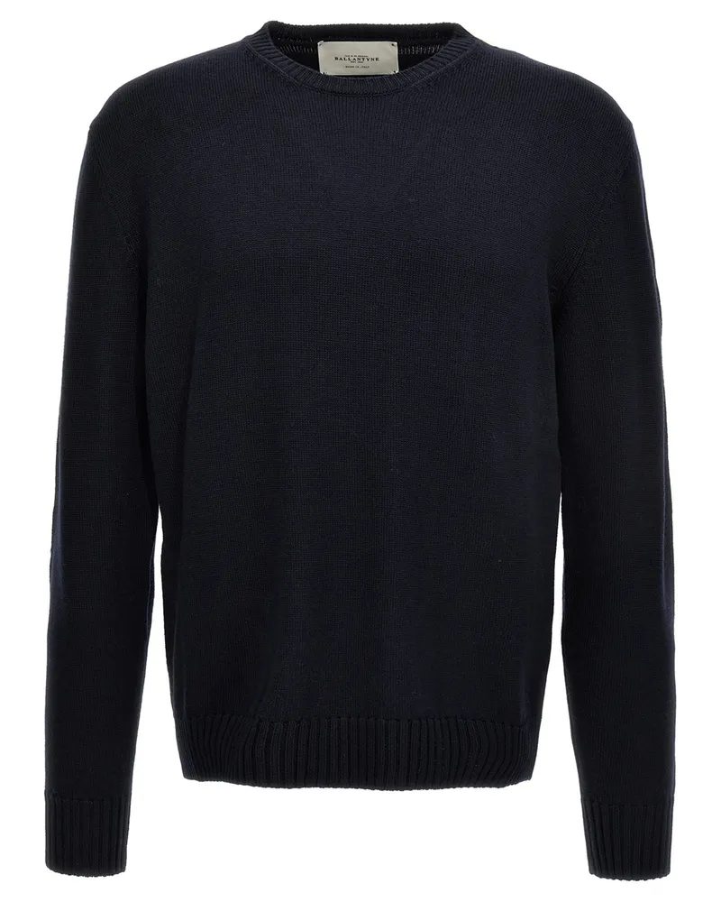 Ballantyne Merinopullover Blue