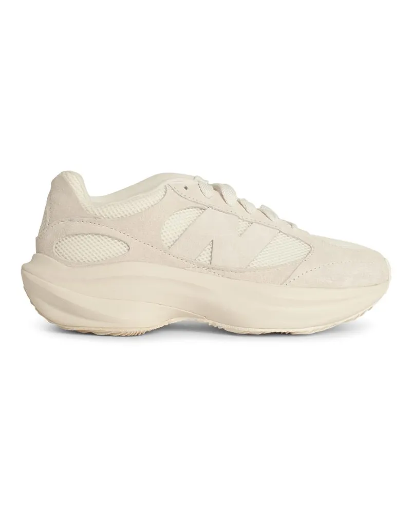 New Balance Neues Gleichgewicht "Warpd Running" Elfenbein Wildleder -Sneaker Ivory