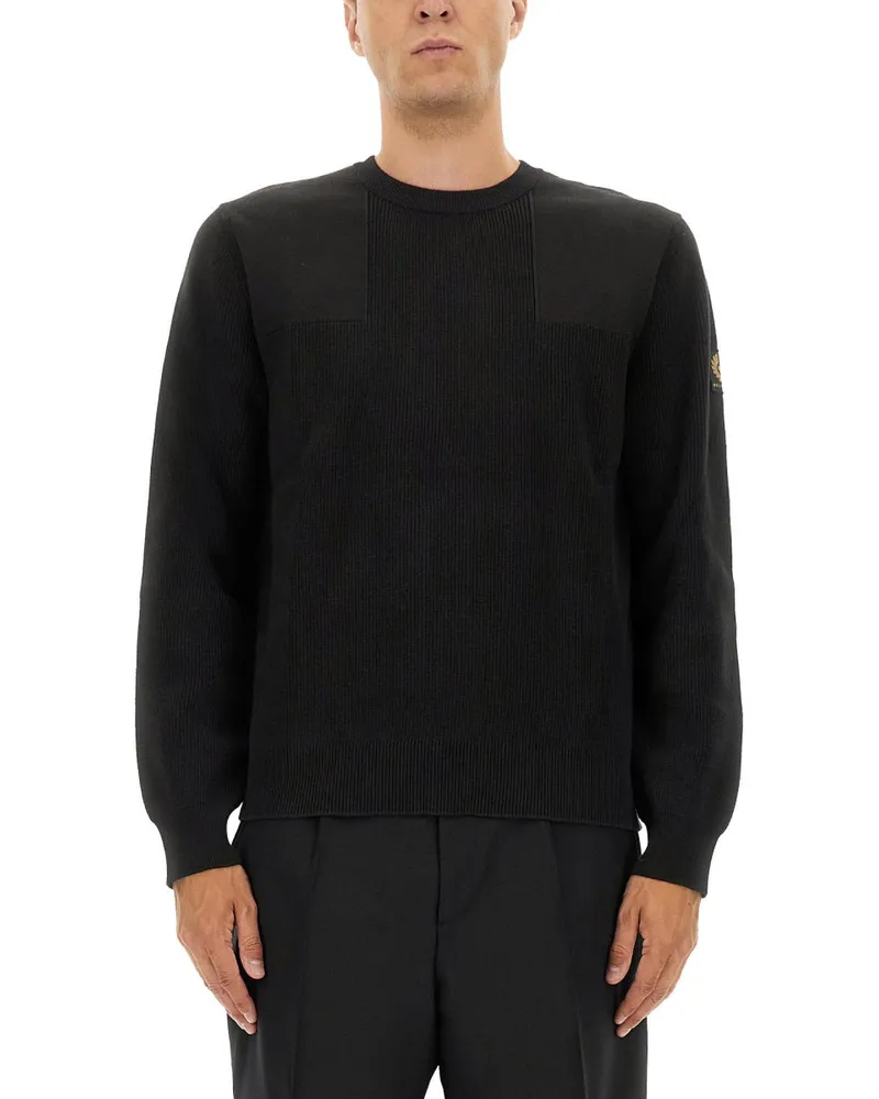 Belstaff Commander" -Spullover Black