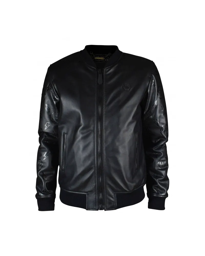 Philipp Plein Bomberjacke Black