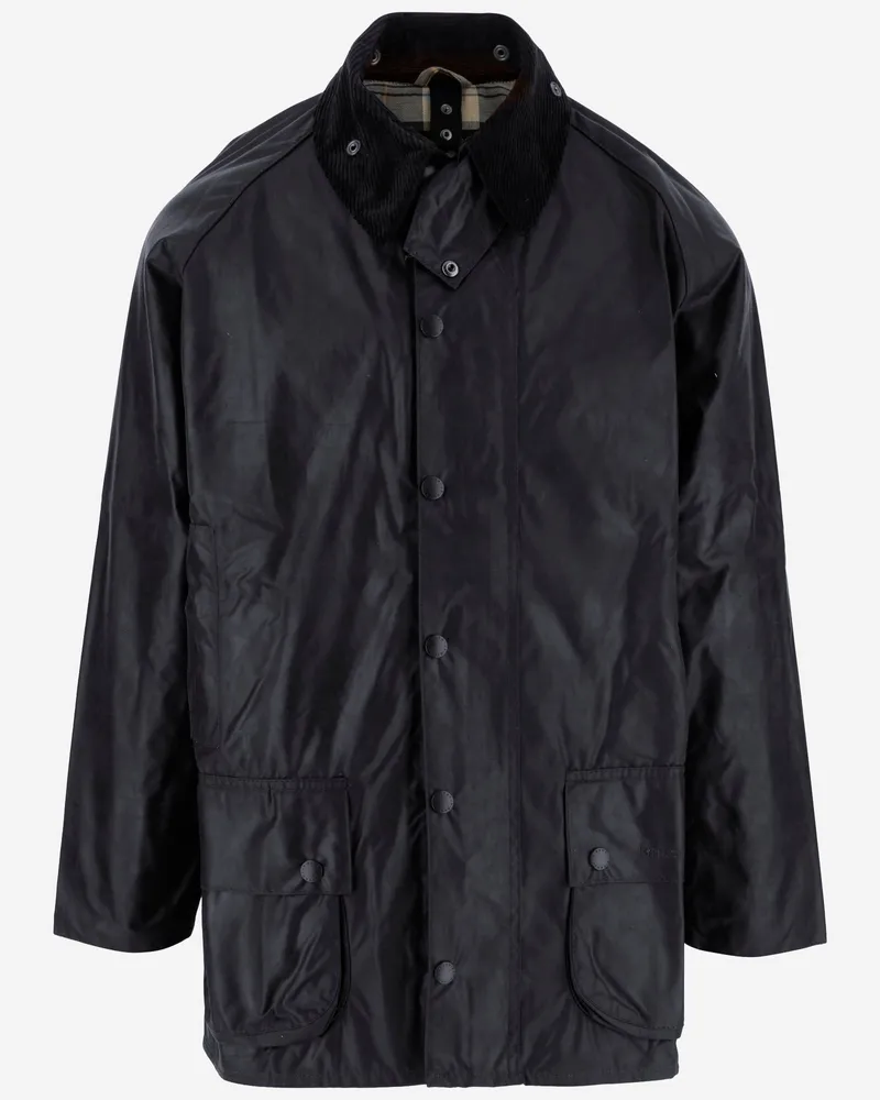 Barbour Beaufort Wachste Jacke Blue