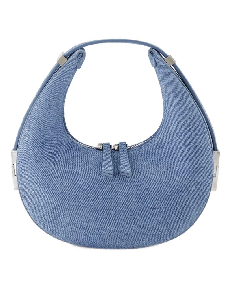 OSOI Toni Mini Handtasche  Denim Sky Wildleder Blau