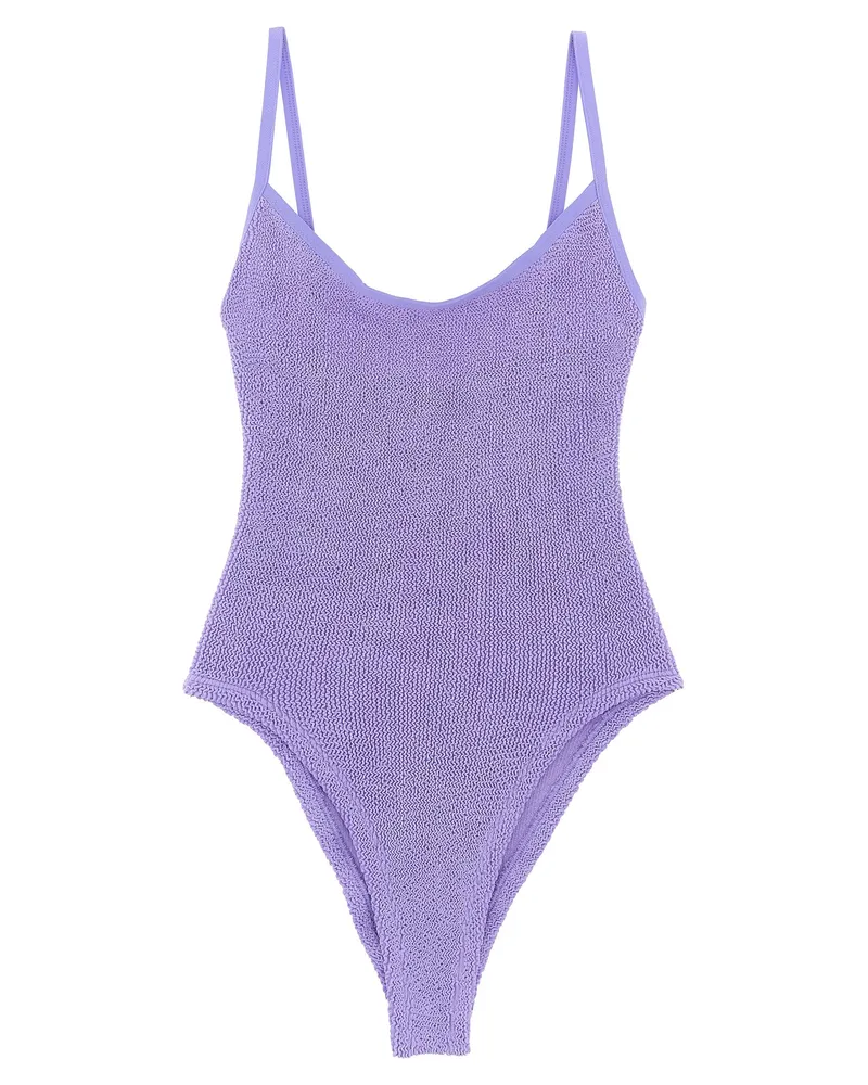 Hunza G Pamela' ein Stück Badeanzug Purple