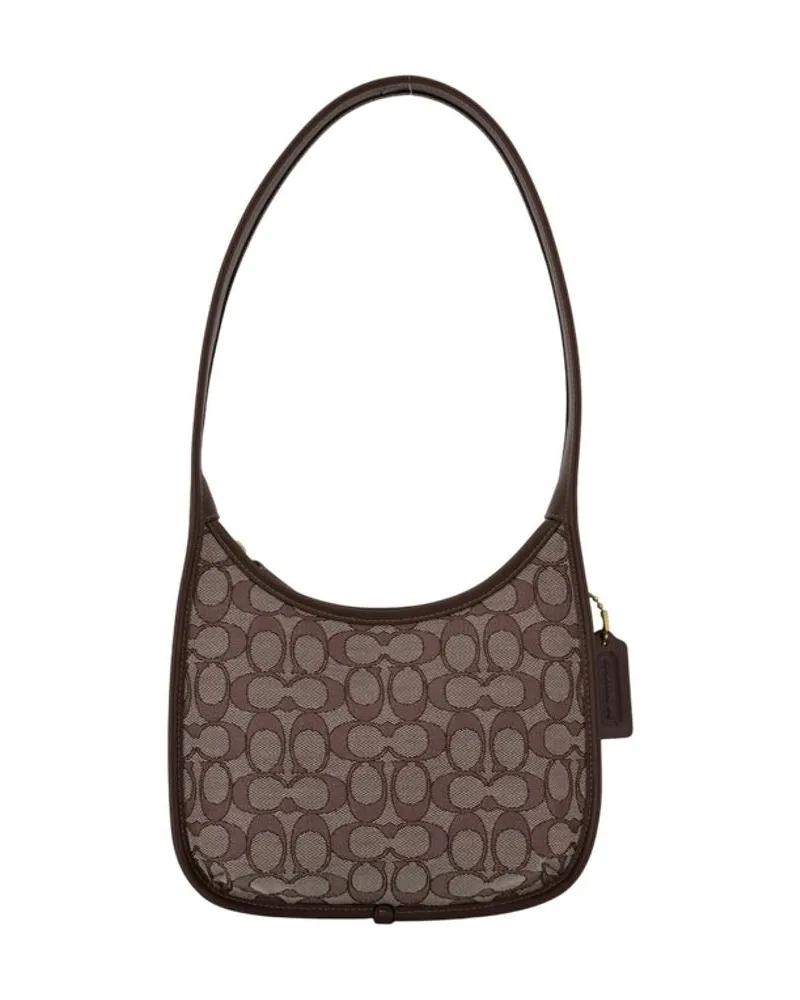 Coach Die Originale Signature Umhängetasche  Leder braun Braun