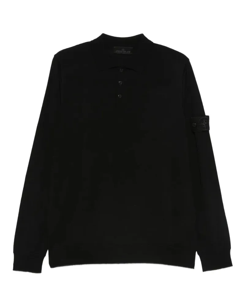 Stone Island Pullover Schwarz Black