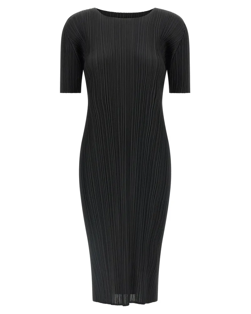 Issey Miyake Falten bitte Issey Miyake 'monatliche Farben: August' Kleid Black