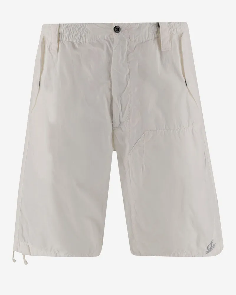 C.P. Company CP -Firma Ripstop Short Hosen White