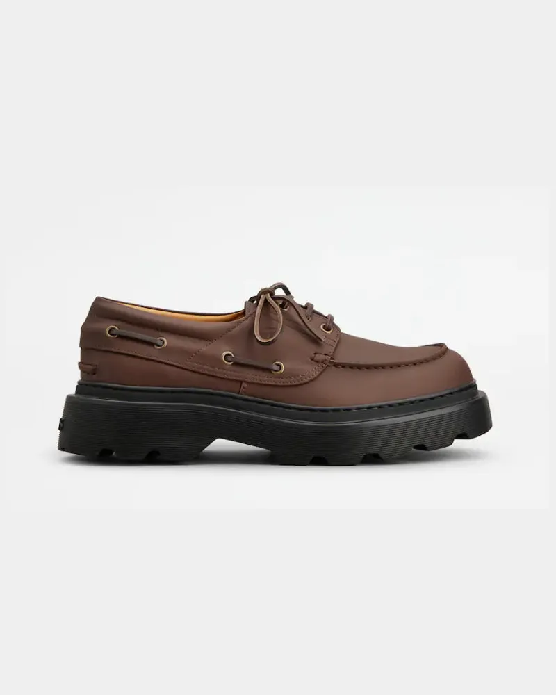 TOD'S Tod 's Bootsschuh Castagna
