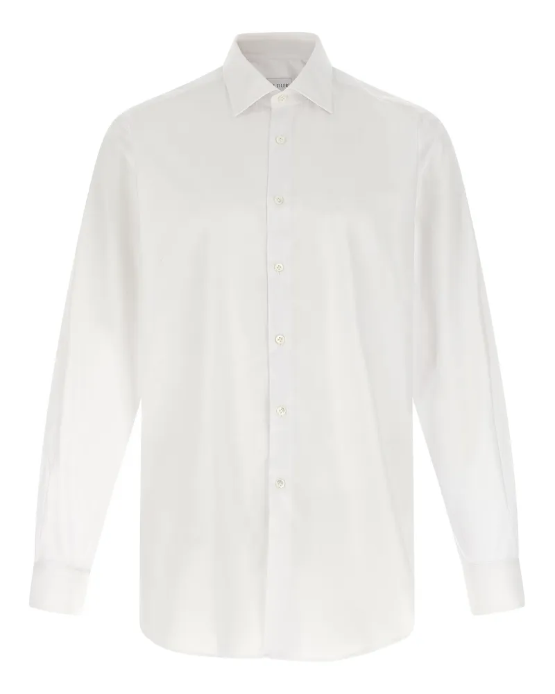 Pal Zileri Milano Kragenhemd White