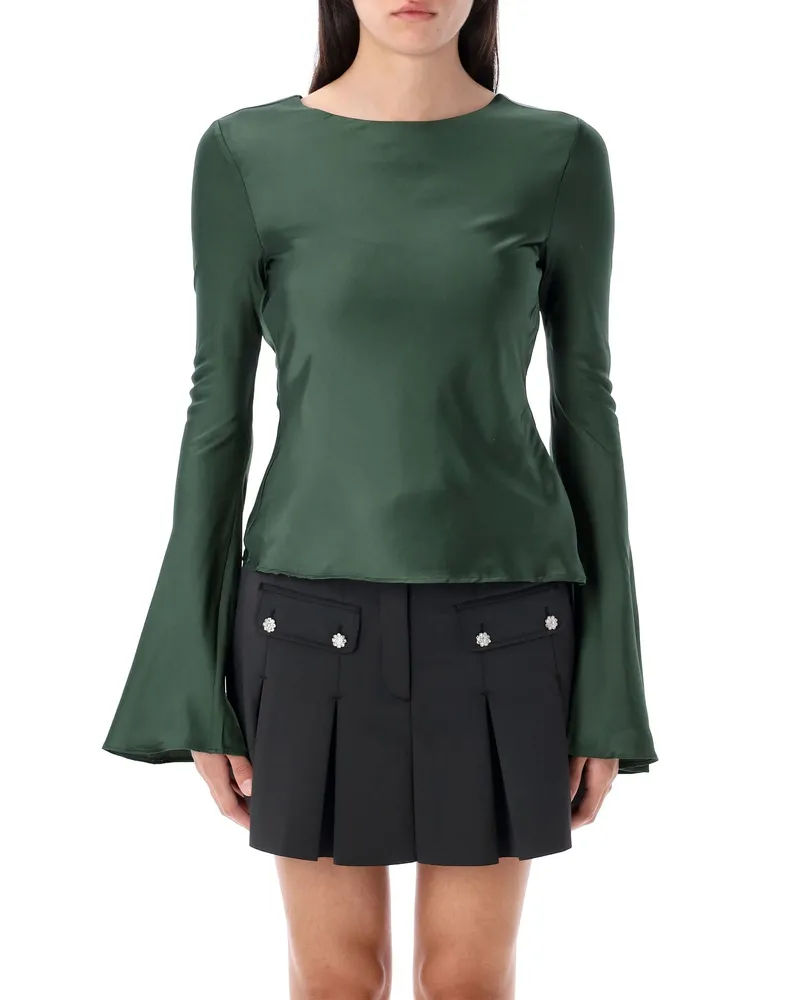 Ganni T -Shirts und Polos Grün Green