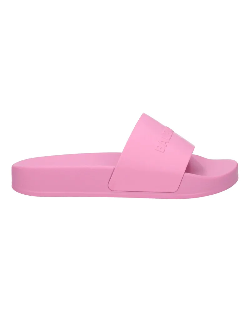 Balenciaga Geschenkideen Pantoffeln Kinder Frauen Gummi rosa/rosa weich -