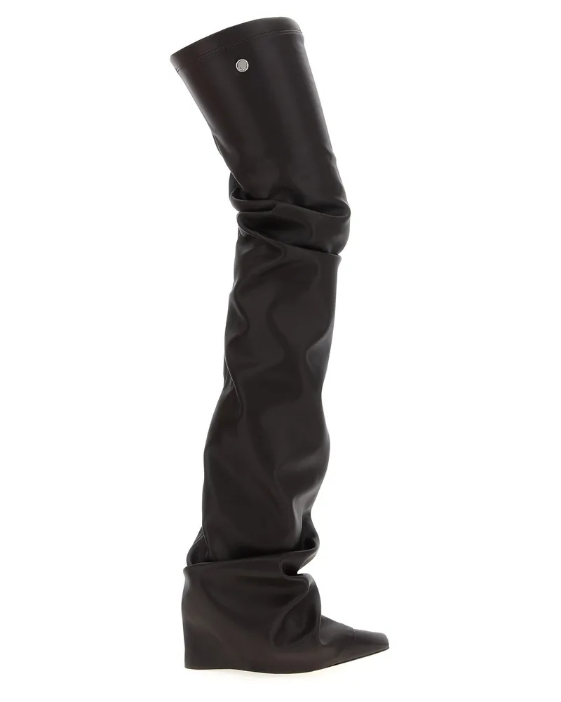 ATTICO Der Attico 'Robin Otk' Boots Brown