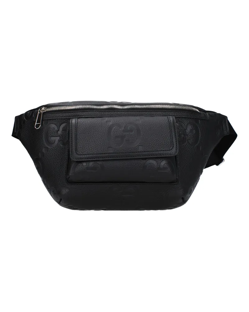 Gucci Rucksäcke und Fanny Packs Männer Leder schwarz -