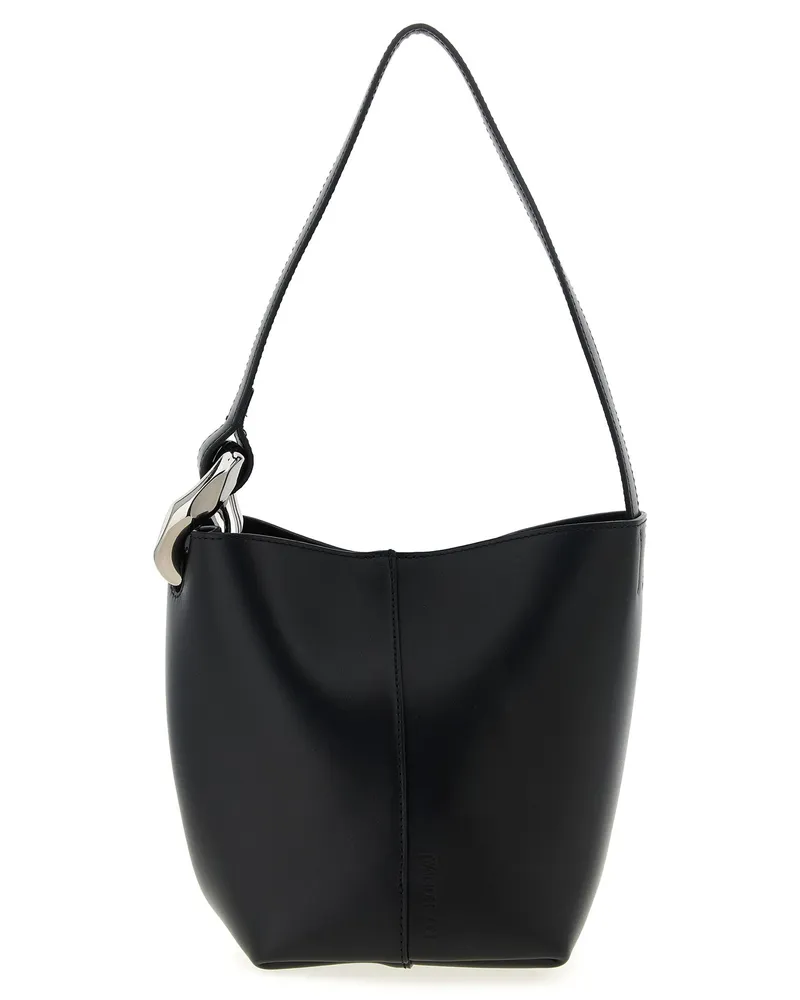 J.W.Anderson J.W.VERSONSON 'DIE JWA Small Corner Eimer' Umhängetasche Black