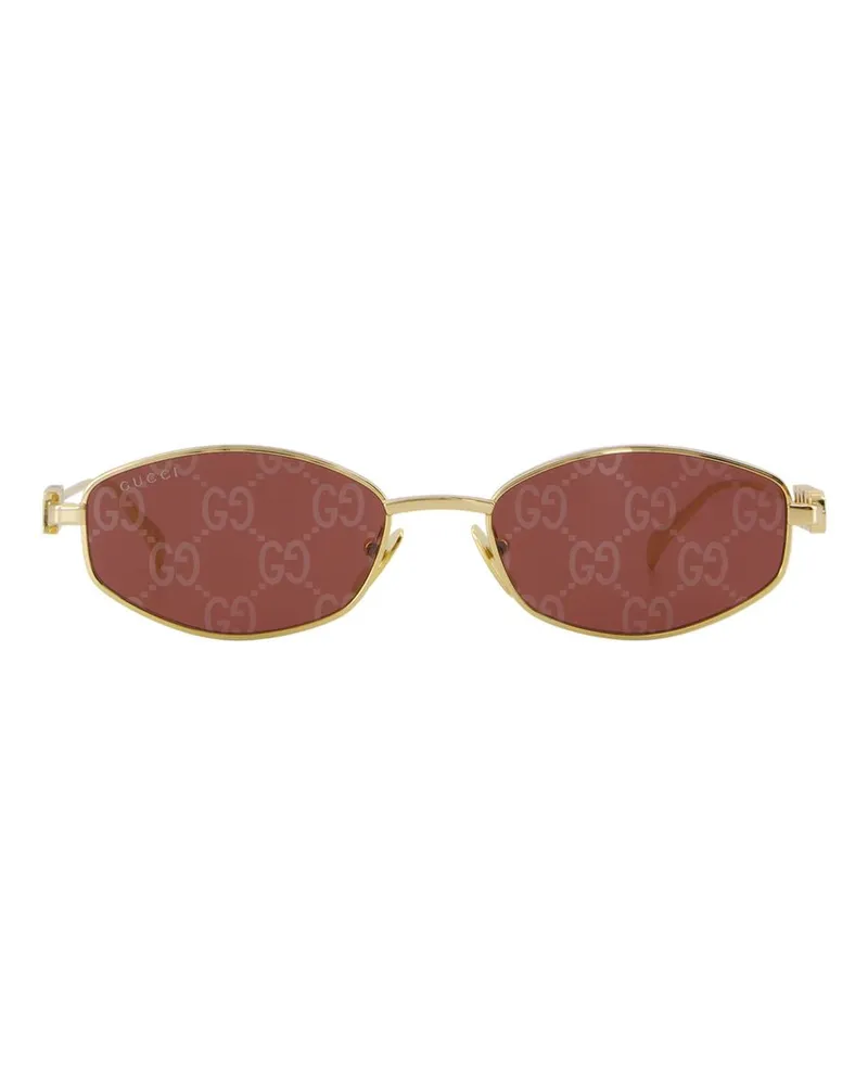 Gucci Gg1802s Sonnenbrille  Metall Gold Gold