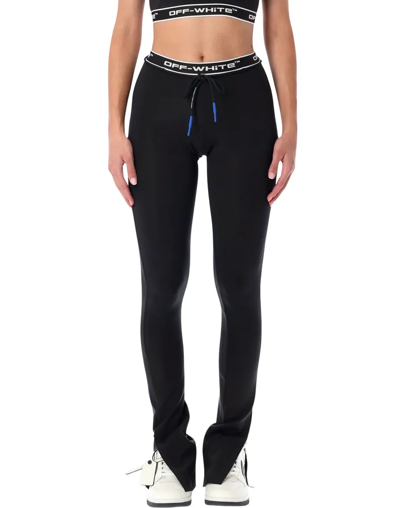 OFF-WHITE Aus weißer Hose schwarz Black