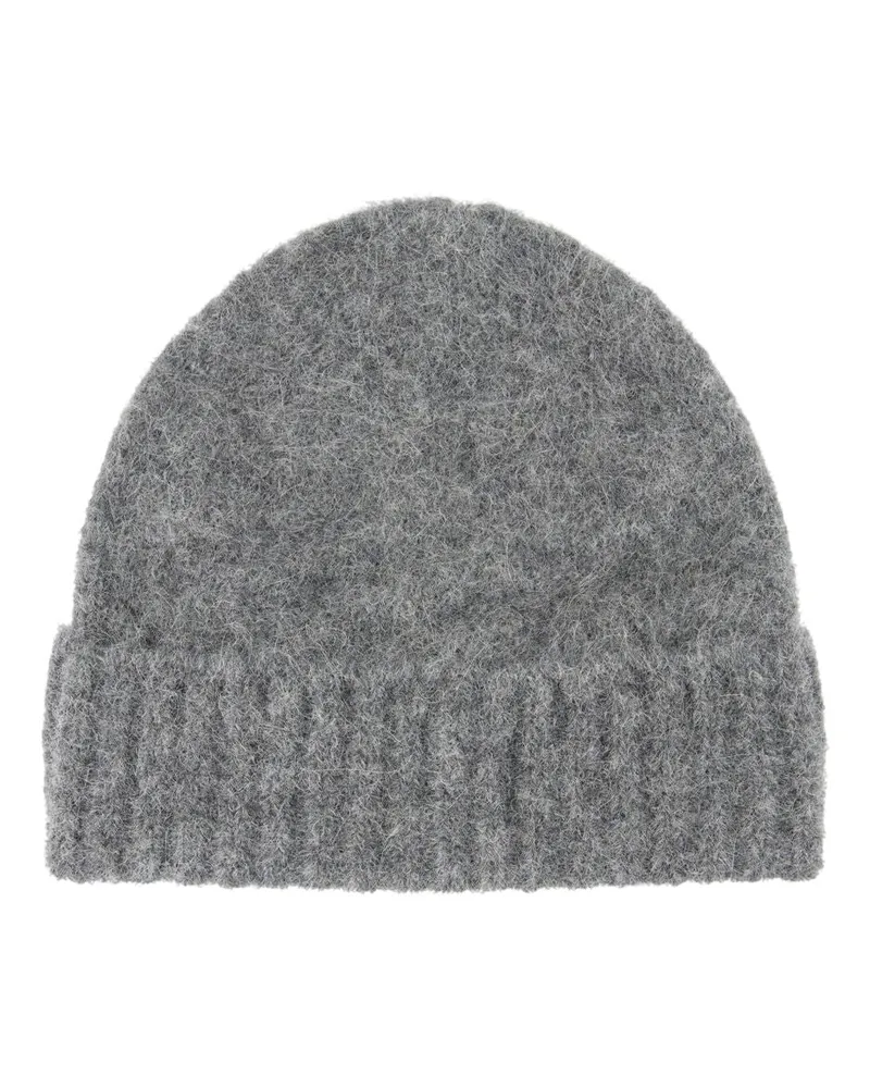 Samsøe & Samsøe Sajeanne Beanie Samsoe Samsoe Wolle grau Grau