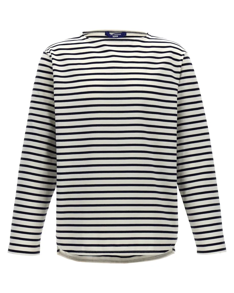 Junya Watanabe gestreiftes T -Shirt Multicolor