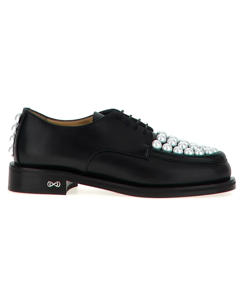 Mach & Mach Sirene' Schnürschuhe White