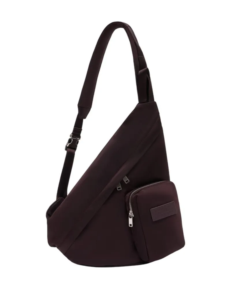 Maison Margiela Japanische Sling-Umhängetasche  Nylon Braun Brown