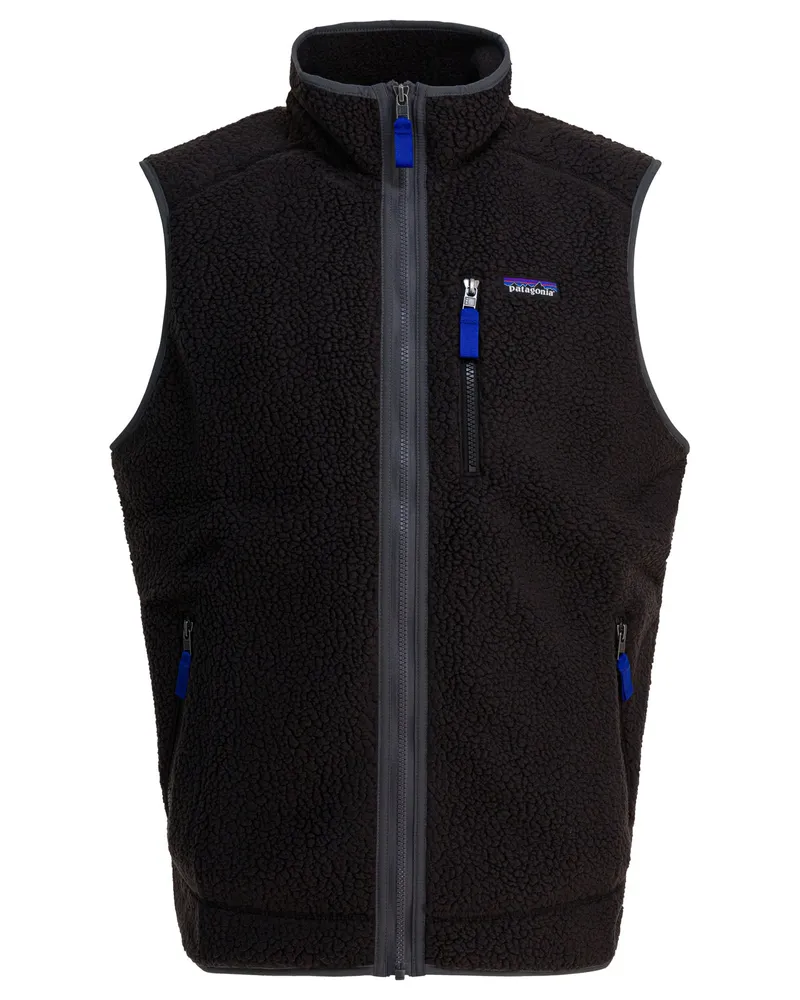 Patagonia Retro Fleece“ Weste Black