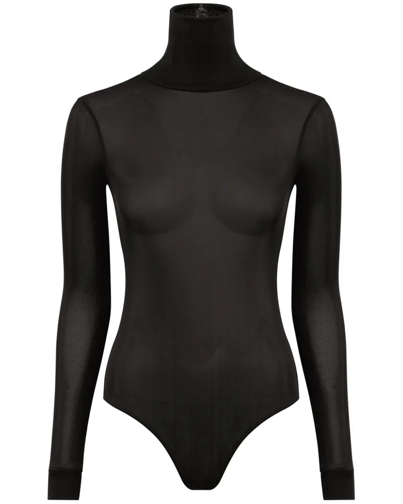 Maison Margiela hoher Halsbody Black