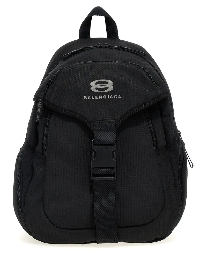 Balenciaga Einheit M'Rucksack Schwarz