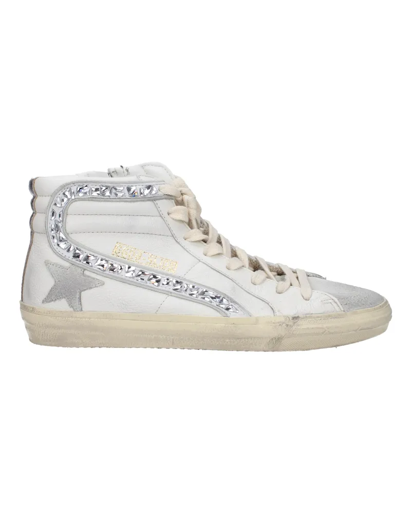 Golden Goose Golden Gänse -Turnschuhe Frauen Haut weiß/Eis -