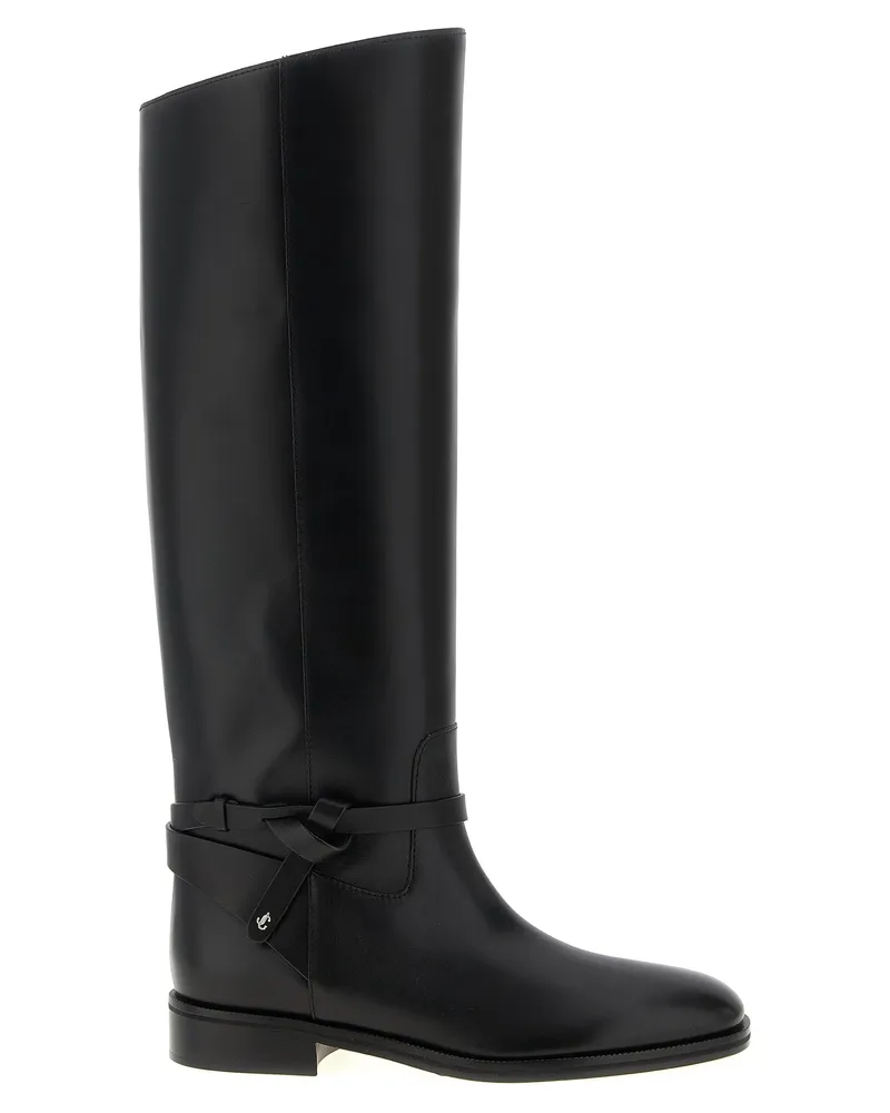 Jimmy Choo Lawton' Boots Black