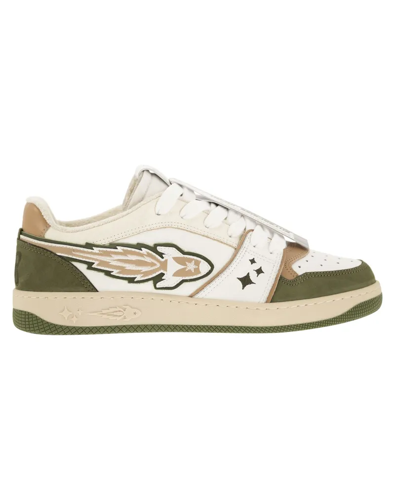 ENTERPRISE JAPAN EJ Ei -Raketen -Sneaker White