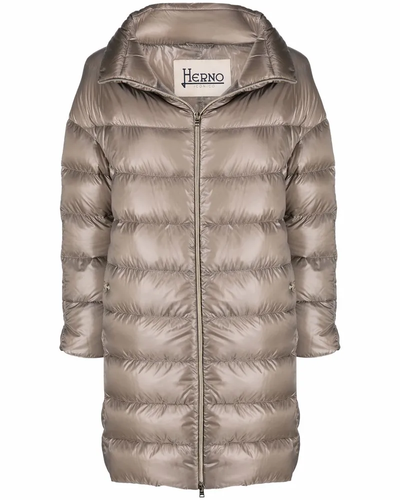Herno Matilde Midi Down Jacke Dove