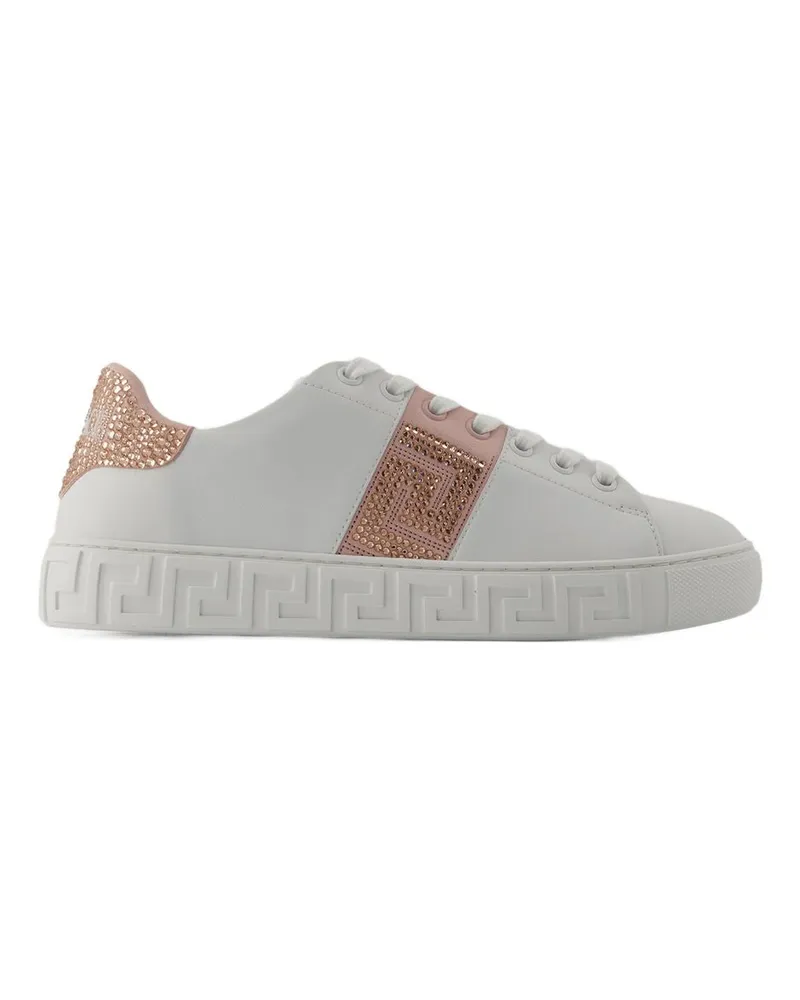 Versace Turnschuhe  Cotton White/Pink White